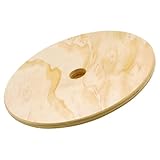 GALPADA Holz Hantelscheibe ohne Ergonomisch für Rehabilitation und Fitness Vielseitige Gewichtsscheibe aus Sicherem Holzmaterial für Effektives Training Zuhause