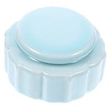 DECHOUS Kleiner Krug Sahnebehälter Kosmetische Reiseflasche Mini-töpfe Badezimmerbehälter Mit Deckel Minibehälter Kleine Cremetiegel Saftflaschen Parfümflasche Keks Cremes Keramik Sky-blue