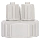 Zerodis CO2-Generator-Flaschen-Set mit Auslaufsicheren Silikonringen, ABS-Reaktorzubehör für Aquarien und Hydrokultur (B)