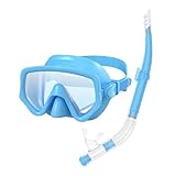 Reisefreundliches Schnorchelset Für Erwachsene Mit Faltbarer Trockener Schnorchelmaske Auslaufsicherer Maske Mit Claritys Linse Auslaufsicherer Schnorchelmaske