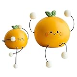 BommFu Figurines Home Decor | Süße Hampelfigur | Kunst Deko Tischdekoration Für Wohnzimmer Küche Schreibtisch Garten Landhausstil