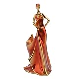 AAGAZA Tisch-Weinflaschenhalter, Elegantes Frauenförmiges Weinregal, dekorativer Flaschenhalter für Küche, Wohnzimmer, Esszimmer und Bar, aus Harz