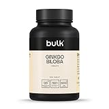 Bulk Ginkgo Biloba Tabletten, 6000 mg, hochdosiertes Präparat, 6000 mg, 60 Tabletten