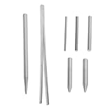 COHEALI 7 Stück Teiliges Edelstahl Metall Modellbiege-Set Multifunktionales DIY Werkzeug für Präzises Biegen und Montage Kompakt und Langlebig für Modellbau und Pc Zubehör
