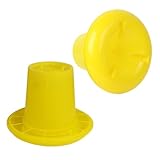 CIYODO 2 Stück Teiliges Geflügel-futtertrog aus Robustem Kunststoff Hygienisch mit Mehreren Fächern Platzsparend und Langlebig Geeignet für Hühner und Andere Geflügelarten