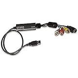 Hauppauge USB-Live2 01341 USB Analog Audio-Video Grabber zum digitalisieren von Videos, Live Videos vom Camcorder/Videorecorder auf den PC im PAL-Format (720x576) überspielen. Für Windows 11, 10, 8, 7