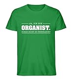 Ja, ich Bin Organist - Herren Premium Organic Shirt -M-Fresh Green