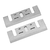 Eacam Maklta 1900B, Schnellarbeitsstahl-Hobelmesser für Hartholz, Stark Verunreinigtes Holz, Kunstleim mit Hoher Härte und Festigkeit, 2 Packungen Ersatzmesser Passend für, Feine