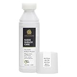 Velours Nubuk Pflege, 75 ml, Farbauffrischung, Lederpflege und Imprägnierung Farbaktivierung von Schuhen aus Willdleder, Rauleder, Veloursleder, Nubukleder und Textilien | Farbe: Neutral
