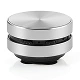 PAMENET Lautsprecher für Knochenleitung, tragbar, mit Stereo-Sound, Bluetooth-Lautsprecher (Silber)