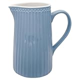GreenGate - Krug, Karaffe, Jug - Alice - Porzellan - Sky Blue - 1l