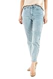 ONLY Female Mom Jeans ONLEMILY Ankel Hohe Taille Gerade geschnitten Jeans