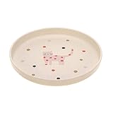 LÄSSIG Kinder Teller ohne , BPA-frei, für Spülmaschine und Mikrowelle/Plate Little Mateys spicy orange