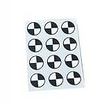 3D-Scanner-Punktmarkierungen 100 PCs 3D -Scanner -Positionierungsziele Eckmarker 14mm 18 mm Handheld 3D -Scannerpunkt hervorgehoben für 3D-Druck (Color : L, Size : Diameter 18mm)