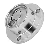 Housoutil Wasserwaage Hochpräzise Edelstahl Blasenwasserwaage Für Vielseitige Anwendungen Kompakt Und Leicht Ideal Für Camping Und Handwerkliche Projekte 360° Sichtbarkeit