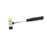 Aexit Gummihammer Hämmer & Holzhämmer Hammer Metall Griff Schaft Camping Trockenbauhammer Haushalt Werkzeug,