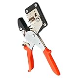 Gartenschere, Gartenpflaumenwerkzeuge, 2 in 1 Pfropfschere, schwere Gartenarbeit mit ergonomischem Griff für die Rebe des Asts