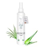 HLV - Haarpflegespray mit Aloe Vera & Seegras, feuchtigkeitsspendendes Haarspray für bessere Kämmbarkeit, löst Knoten & verleiht Glanz - Vegane Haarpflege Damen & Herren (Hydro Care Spray 200ml)