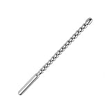 Harnröhren Plug Edelstahl Perlen Penis Dilator Plug Harnröhrensonden Männer Masturbation für Anfänger und Profis Roluck