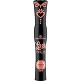 essence Lash PRINCESS volume mascara, Schwarz, volumengebend, schwunggebend, definierend, verlängernd, vegan, ohne Mikroplastikpartikel, Nanopartikel frei, ohne Parfüm, 1er Pack (12ml)