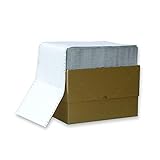 Endlospapier 12 Zoll 3-fach blanko 60 g/qm 800 Satz weiß selbstdurchschreibend für Nadeldrucker