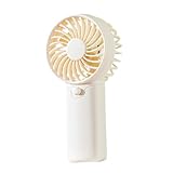 Handventilator - Handlicher Elektroventilator | Batteriebetriebener Kühler Mit Langer Laufzeit Für Schlafzimmer Innenbereich Außenbereich Terrasse Picknick Reisen Garten Wandern