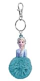 CRAZE Disney POM PON Keychain Frozen 2 Schlüsselanhänger ELSA Anna oder Olaf Party Mitgebsel für Kinder 24164, Verschiedene Ausführungen, 14cm