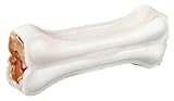 TRIXIE Denta Fun Kauknochen mit Entenfüllung, 120 g