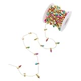 JECOMPRIS Mini-lichterketten Puppenhaus Lichter Puppenhaus Weihnachtsbeleuchtung Weihnachtspuppenhaus-miniaturen Mini-ornamente Zum Basteln Dollhouse Decor Puppenhaus Weihnachten Plastik