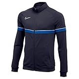 Nike Herren Dri-fit Academy 21 Trainingsjacke, Obsidian / Weiss Königsblau Weiss, XL EU