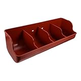 Futtertrog Für Schweine Sparschwein Häschen-feeder Futtertrog Für Nutztiere Haustier-pool Automatischer Hühnerfutterautomat Kaninchenkäfig Ziegenheusack Füttern Plastik Light Brown Happyyami