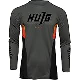 Herren-Radtrikots, T-Shirt,Fahhradtrikot MTB Rennrad Trikot,Motocross-Jersey Langarm | MX Enduro | Atmungsaktiv | (Style-03,L)