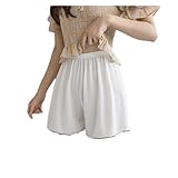 Sommer Frauen Lose Sicherheit Shorts Hosen Hohe Taille Höschen Äußere Tragen Hosen Abnehmen Unterwäsche