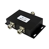 Vocdikficy MA-Splitter VHF-Splitter Zweiwege-VHF-Antennen-Leistungsteiler 136-174 MHz Leistungsteiler Splitter UFL-Buchsenanschlüsse A