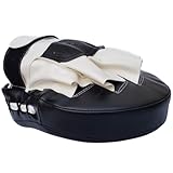 BESTonZON Boxen Boxziel Boxpratzen Gebogene Fokuspratzen Schlagpolster Handpratzen für Thai Trainingshandpratzen für Männer Schlaghandschuhe Kampfsport Schlagschutz Coaching Strike Shield