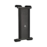 Rollei Tablet Halterung - universeller Halter für ihr Tablet mit 1/4“ Gewinde an der Rückseite, passend für Tablets bis zu 24 cm Breite - Schwarz