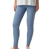 Mamalicious Damen-Jeggings, Skinny, Blau, 20018718, blau, X-Small