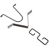 Garneck Regenketten Installationshaken V Förmiger Metalladapter 62 Zoll Eisen Rostbeständig für Garten und Fallrohrauslass