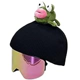 laxreheye Winterhelmabdeckung, Helmabdeckung für Ski, niedlicher Snowboardhelm, verstellbar, für Damen, Herren, Damen