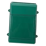 ARTIBETTER Wandmontage Briefkasten Kunststoff Wetterfest Einfacher Outdoor Briefkasten für Post und Beschwerden Geeignet für Büro und Haushalt Grün ohne Schloss
