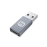 GRAUGEAR USB-C zu USB Adapter - Blitzschnelle 10 Gbit/s Datenübertragung, USB3.2 Gen2, Dual-Seiten USB-C Übertragung, Universelle Kompatibilität, Windows/Mac, Type-C Buchse zu Type-A Stecker