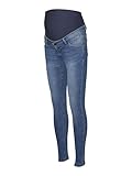 MAMALICIOUS Damen Mlmila Slim Medium Blue Jeans A. Noos, Medium Blue Denim, XL