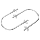 BESPORTBLE 2 Stück U Förmige Heizkörper Rollenhaken aus Robustem Metall Mobile Rollenhalterung für Elektro und Ölheizkörper Vielseitiges Zubehör für Flexible Heizkörper Mobilität