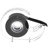 DECOMELODY Flexibles Magnetband Selbstklebend mit Starkem Halt Biegsame Klebestreifen für Whiteboard Kühlschrank Büro und Heimgebrauch Inklusive Praktischem Abroller