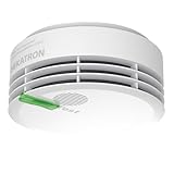 Hekatron Genius Plus – Rauchmelder 10 Jahre Batterie – Testsieger Stiftung Warentest – Made in Germany – inkl. 1x Klebepad – App-unterstützt – Brandmelder – 1 Stück
