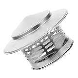 Yardwe Edelstahl Schornsteinhaube Dachkaminabdeckung Regenhaube mit Vogelschutz Kaminzubehör Langlebig Wetterfest Robust für Außenkamin Rauchrohr Schutz Zubehör