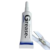 ARIOU Fett-Reißverschluss, 5 Stück, transparent, professionell, effektiv, schnell trocknend, wasserabweisend, Schmiermittel für Kleidung, Reißverschluss, Schmierwachs, wasserdicht, langlebig,