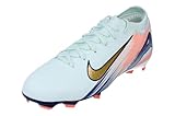 Nike JR ZM VAPOR 16 PRO MDS FG Unisex-Kinder Schnürschuhe, BARELYGREENMTLCGOLDCOIN-CRIMSONPULS, 35.5 EU