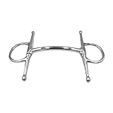 Equine Smile ES0100 Gebiss ErgoBit Bit Knebeltrense Schenkeltrense Stangengebiss Stange Gebissstärke 16 mm (12.5 cm)