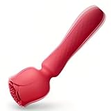 Qhysin Dildo Vibrator Sex Spielzeug für die Frau Paare Vibration für Frauen Klitoris Nipple Stimulator mit 10 Vibrationsmodi G-Punkt-Vibratoren Anal Massagestab 2 in 1 Vibratorensets für Frauen
